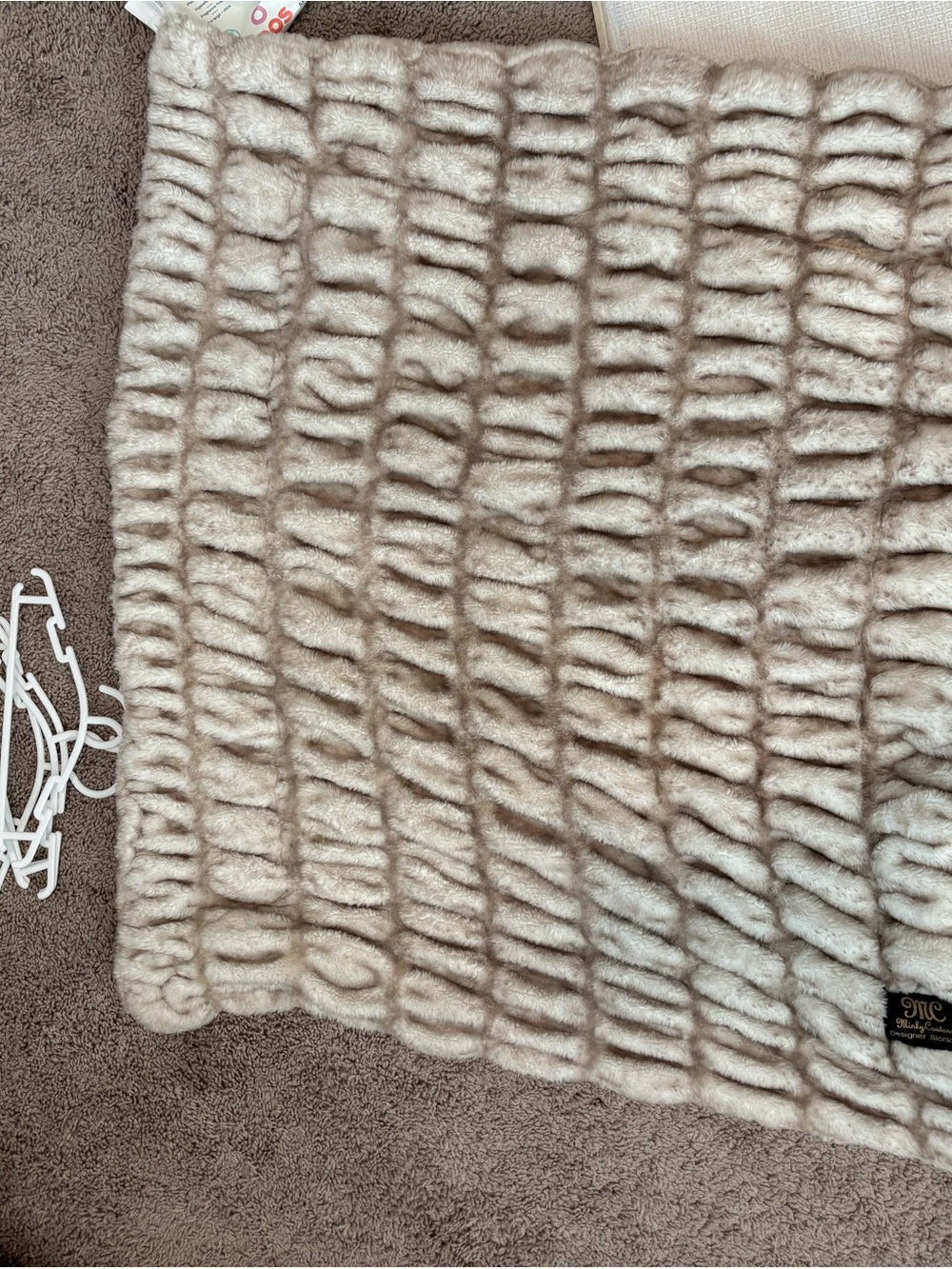 Minky Couture Throw Blanket